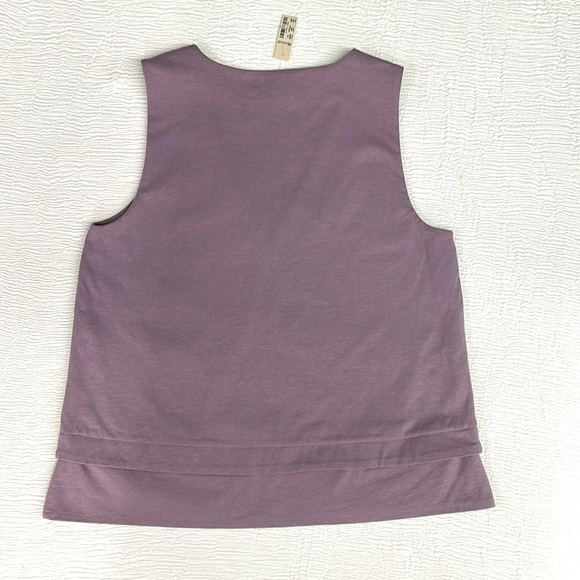 Madewell Purple Sleeveless Tank Top​ - Picture 5 of 6